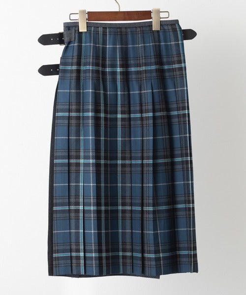 O'neil of Dublin　COMBINATION DOUBL WIDE BELT MODEL KILT WRAP SKIRT【BALLAGHMORE-G MIX】