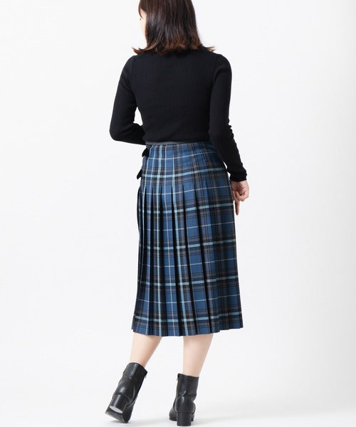 O'neil of Dublin　COMBINATION DOUBL WIDE BELT MODEL KILT WRAP SKIRT【BALLAGHMORE-G MIX】