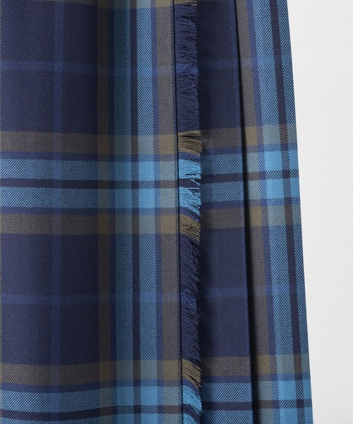 DOUBLE WIDE BELT MODEL KILT WRAP SKIRT