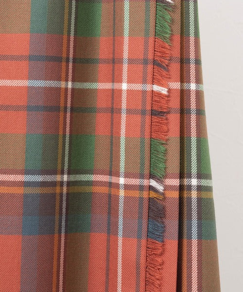 DOUBLE WIDE BELT MODEL KILT WRAP SKIRT