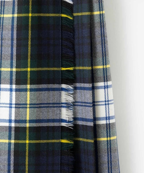 DOUBLE WIDE BELT MODEL KILT WRAP SKIRT