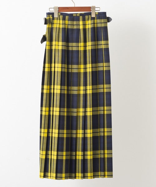 DOUBLE WIDE BELT MODEL KILT WRAP SKIRT