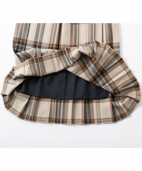 ALL ROUND PLEATED SKIRT