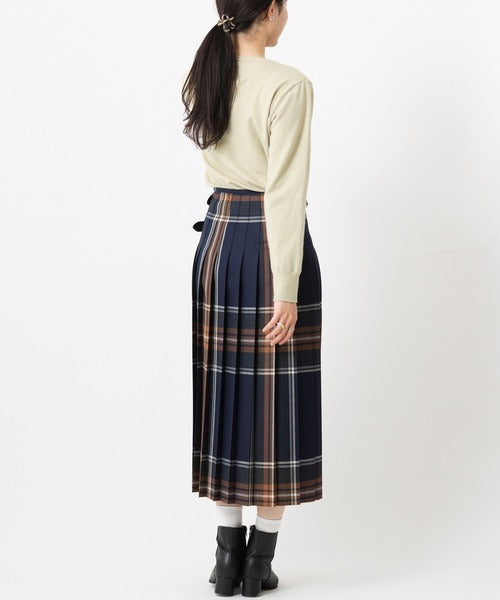 O'neil of Dublin　DOUBL WIDE BELT MODEL KILT WRAP SKIRT【BARROW】