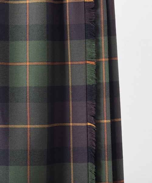 DOUBLE WIDE BELT MODEL KILT WRAP SKIRT