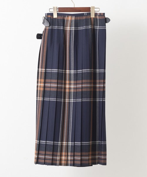 O'neil of Dublin　DOUBL WIDE BELT MODEL KILT WRAP SKIRT【BARROW】