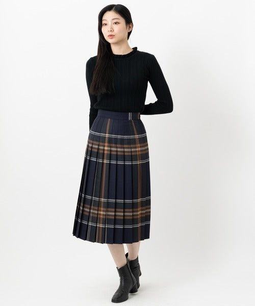 ALL ROUND PLEATED SKIRT