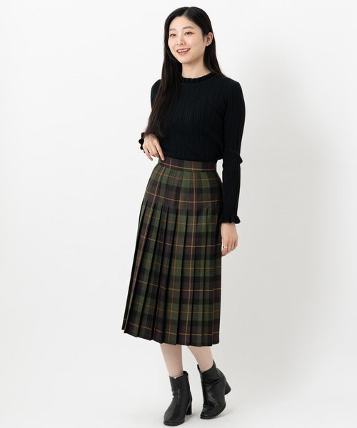 ALL ROUND PLEATED SKIRT
