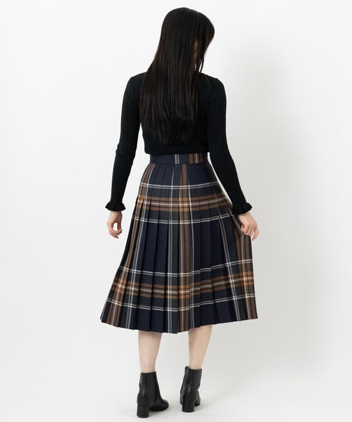 ALL ROUND PLEATED SKIRT