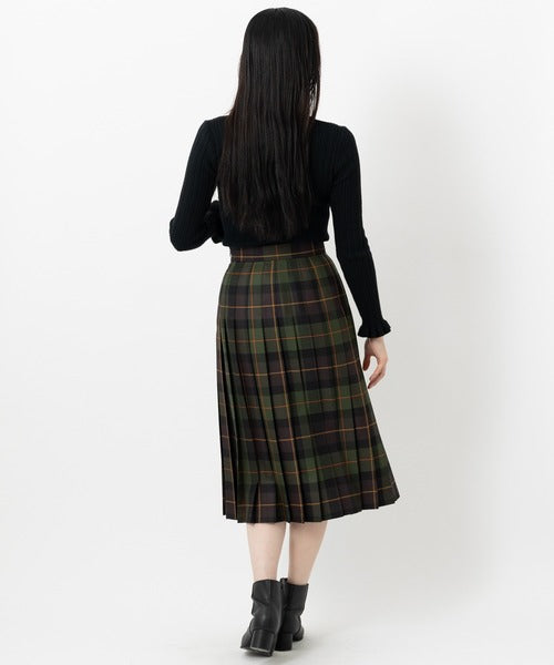 ALL ROUND PLEATED SKIRT