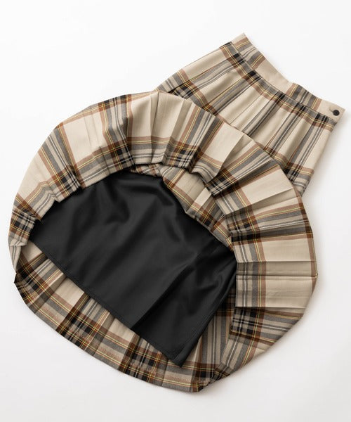 ALL ROUND PLEATED SKIRT