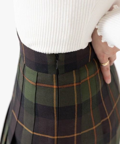 ALL ROUND PLEATED SKIRT
