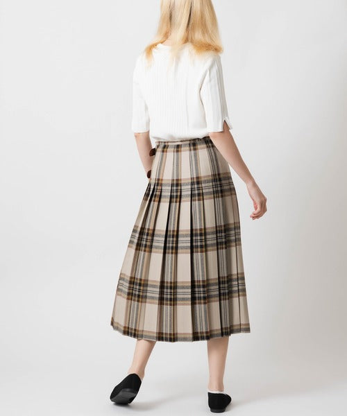 DOUBLE WIDE BELT MODEL KILT WRAP SKIRT