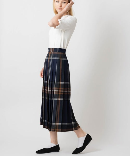 ALL ROUND PLEATED SKIRT