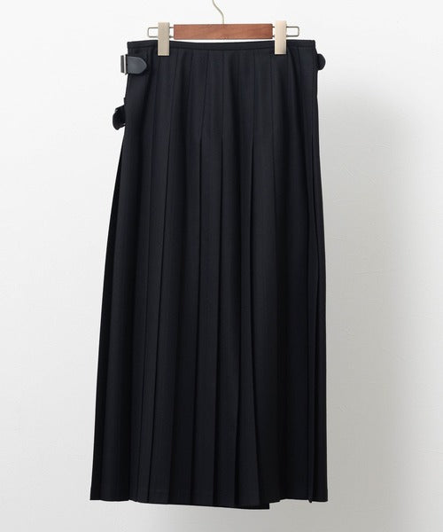 DOUBLE WIDE BELT MODEL KILT WRAP SKIRT