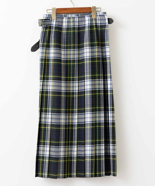 DOUBLE WIDE BELT MODEL KILT WRAP SKIRT