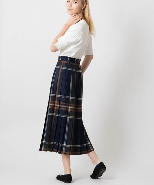 ALL ROUND PLEATED SKIRT