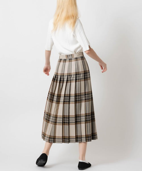 ALL ROUND PLEATED SKIRT