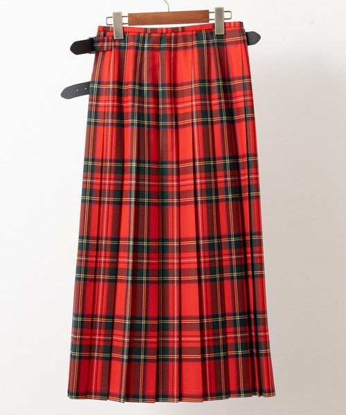 DOUBLE WIDE BELT MODEL KILT WRAP SKIRT
