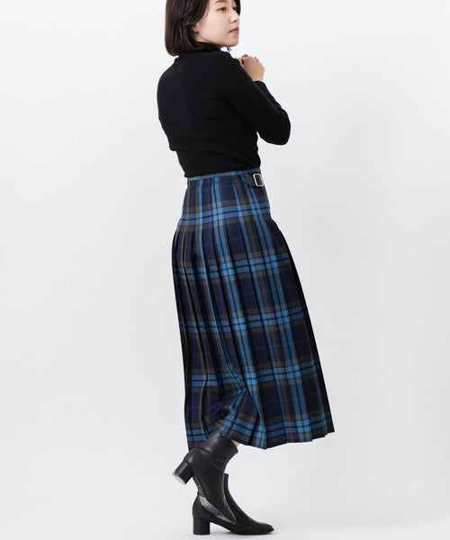 DOUBLE WIDE BELT MODEL KILT WRAP SKIRT
