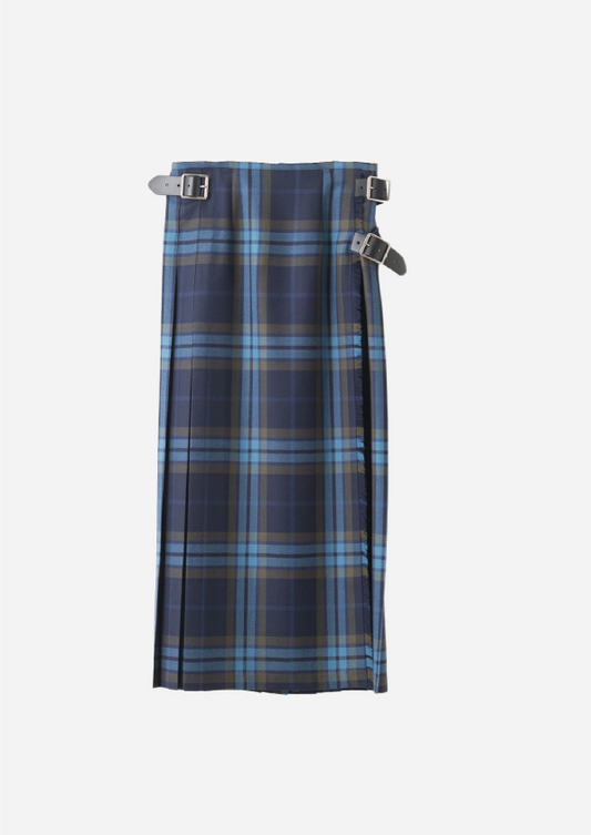 DOUBLE WIDE BELT MODEL KILT WRAP SKIRT