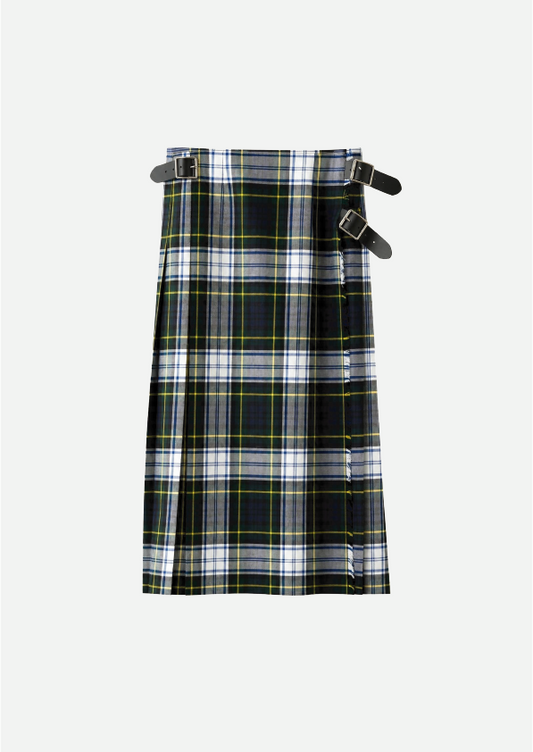 DOUBLE WIDE BELT MODEL KILT WRAP SKIRT