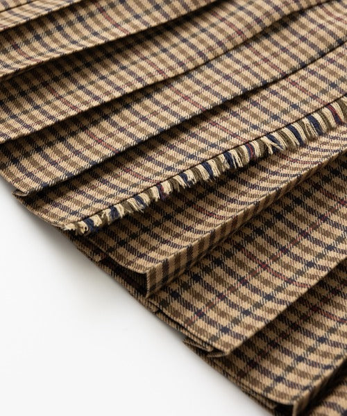 DOUBLE WIDE BELT MODEL KILT WRAP SKIRT MINI
