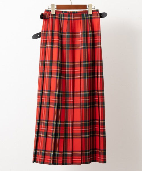 DOUBLE WIDE BELT MODEL KILT WRAP SKIRT