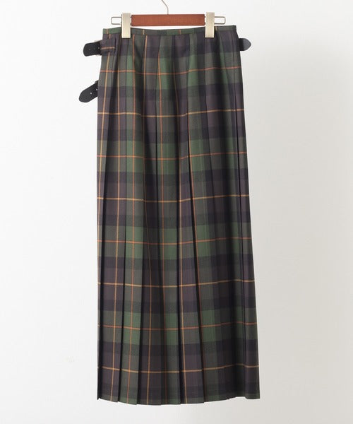 DOUBLE WIDE BELT MODEL KILT WRAP SKIRT