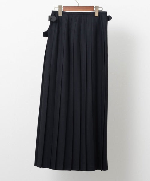 DOUBLE WIDE BELT MODEL KILT WRAP SKIRT