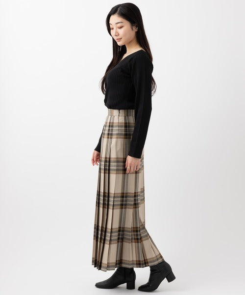 ALL ROUND PLEATED SKIRT