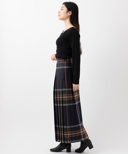 ALL ROUND PLEATED SKIRT