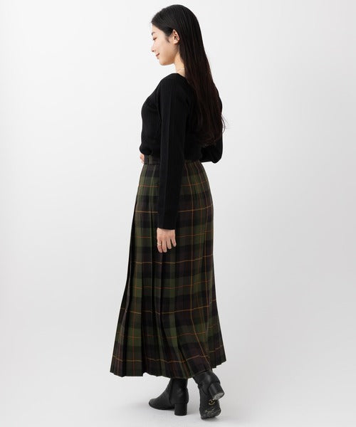 ALL ROUND PLEATED SKIRT