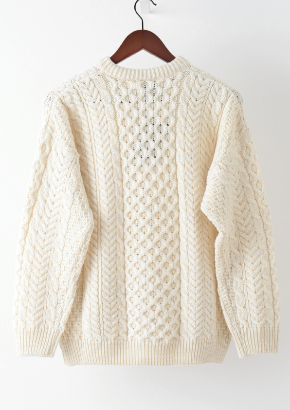 CREW NECK CARDIGAN