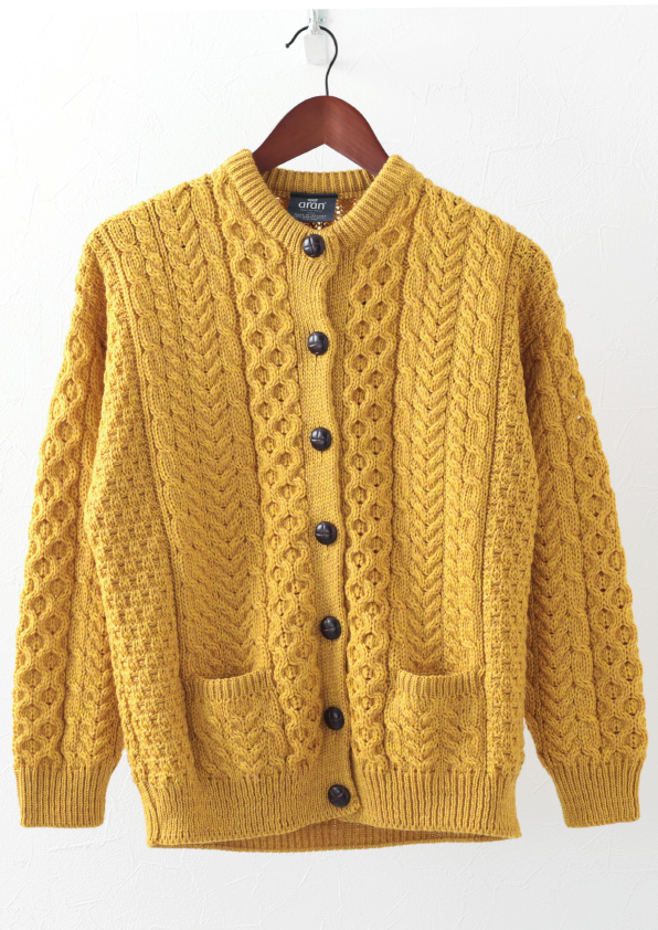CREW NECK CARDIGAN