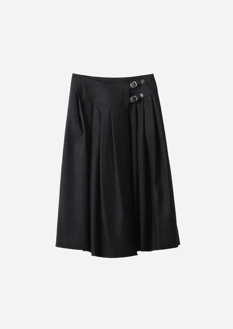 BASQUE SWING WRAP SKIRT