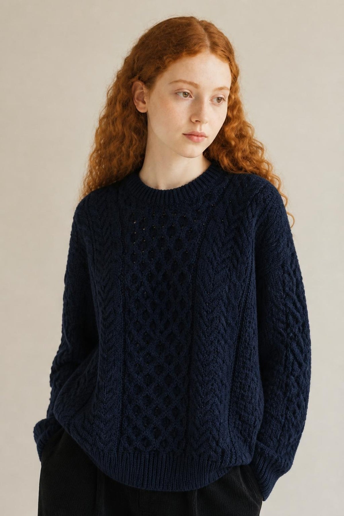 CREW NECK SWEATER
